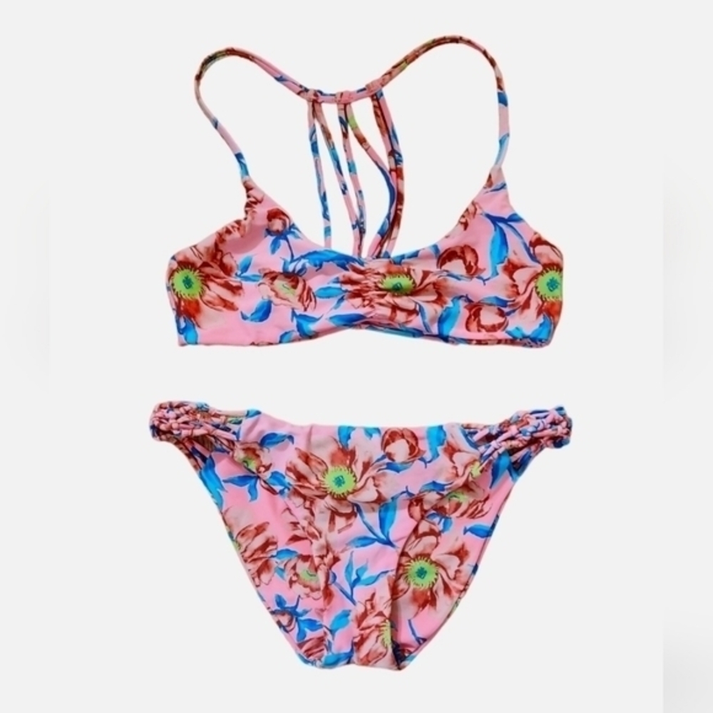 TORI PRAVER FLORAL‎ BIKINI SET S